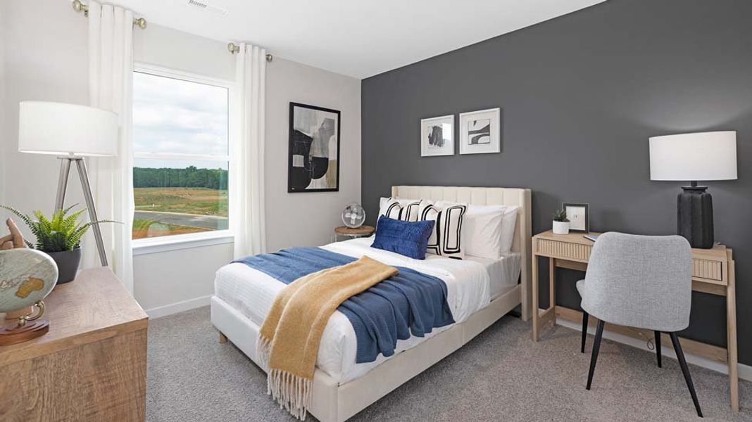 Furnished interior in a model home at Silverstein in Salisbury (Image 14). Furnished interior in a model home at Silverstein in Salisbury (Image 14).