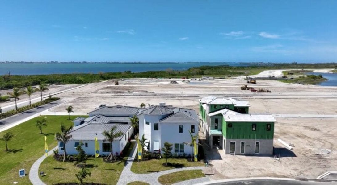 Site preparation and early development at Aqua in Bradenton, FL (Image 236).