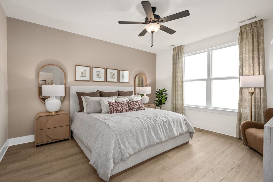 Furnished interior in a model home at Bradshaw Farms in Mount Juliet (Image 3).