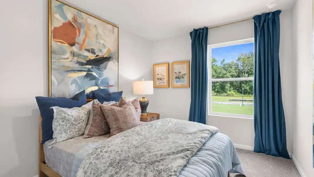Furnished interior in a model home at Horseman's Bluff in Tallahassee (Image 3). Furnished interior in a model home at Horseman's Bluff in Tallahassee (Image 3).