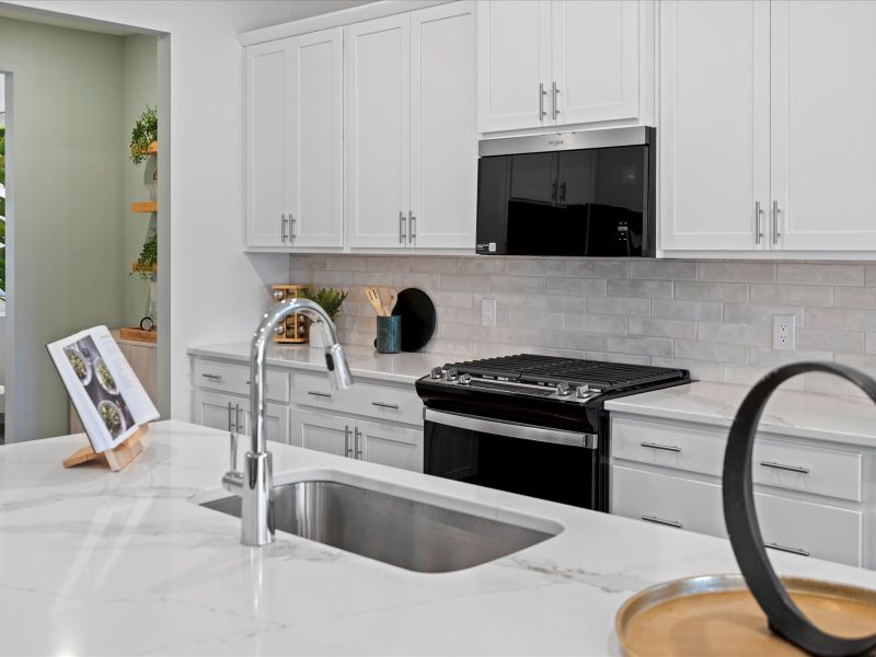 Close-up of interior finishes in a home at The Coves at Lakes of Cane Bay II, Summerville (Image 32).