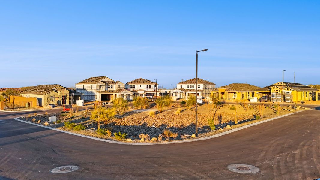 Front exterior of a home in the Prada community, located in Phoenix, AZ (Image 5).