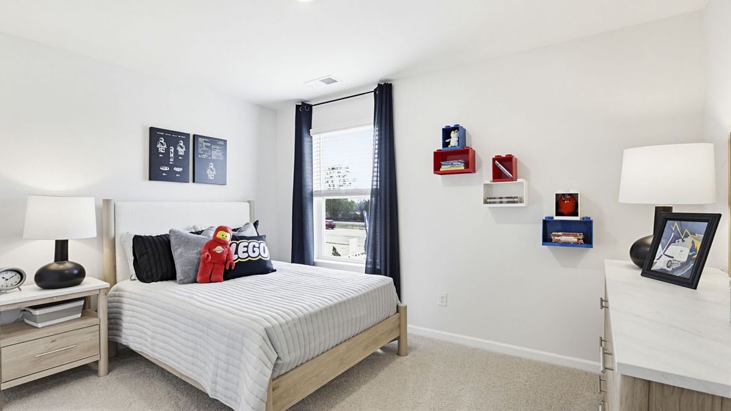 Furnished interior in a model home at Foxbank in Gray Court (Image 24).
