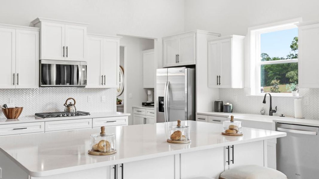 Furnished interior in a model home at Rutledge Estates in Woodruff (Image 17).