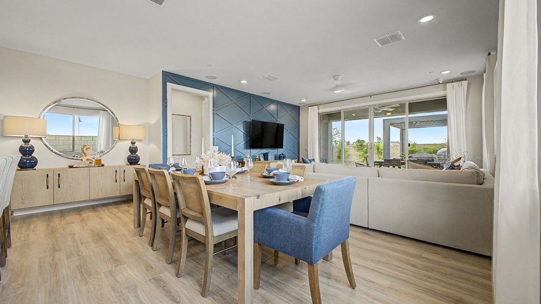 Furnished interior in a model home at Saguaro Hills at Vistancia in Peoria (Image 10). Furnished interior in a model home at Saguaro Hills at Vistancia in Peoria (Image 10).