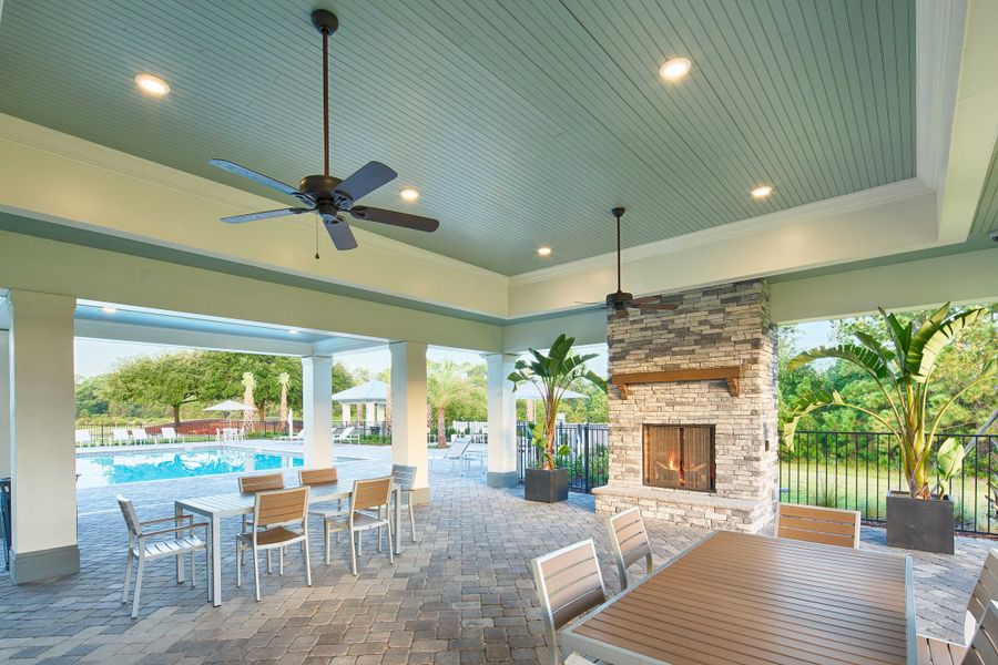 Lakes at Harmony Recreation Center Gathering Area