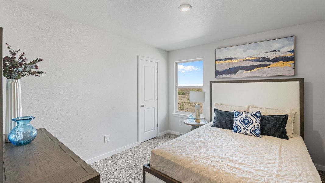 Furnished interior in a model home at Royal Oak South in Corpus Christi (Image 18).