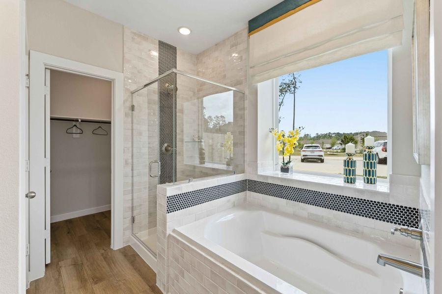 Furnished interior in a model home at Cielo in Cut and Shoot (Image 28).
