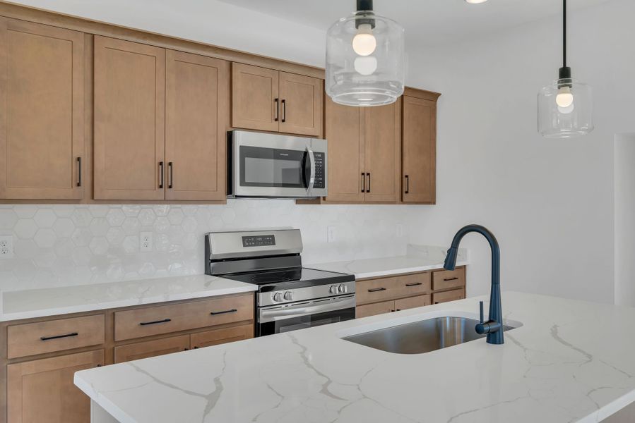 Furnished interior in a model home at Anderson Park in Hendersonville (Image 80).