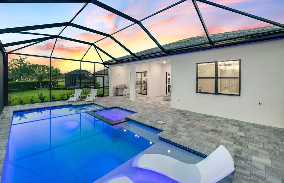 Outdoor Oasis Designed with You in Mind by Pulte Homes - Your Ideal New Home Builder.