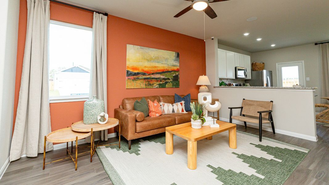 Wayside Village Model Family Room