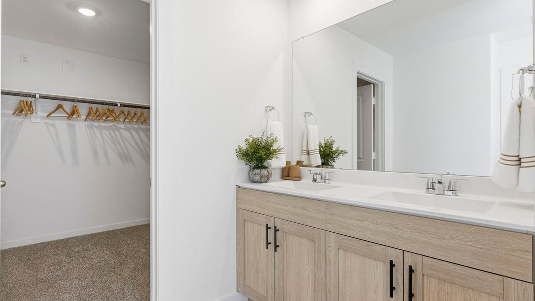 Furnished interior in a model home at Murphy Village in Missouri City (Image 21).