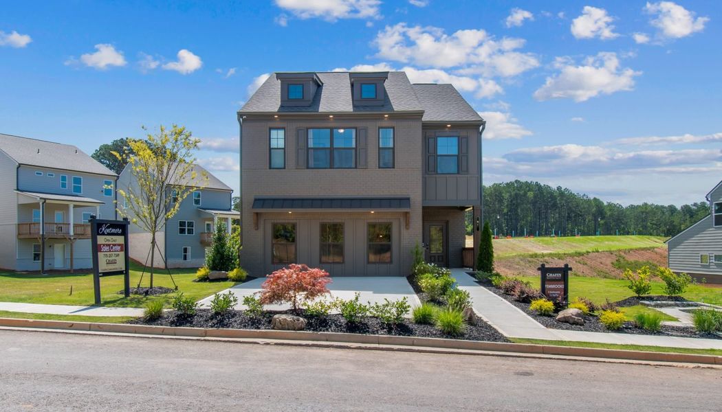 Front exterior of a home in the Kentmere community, located in Auburn, GA (Image 15).