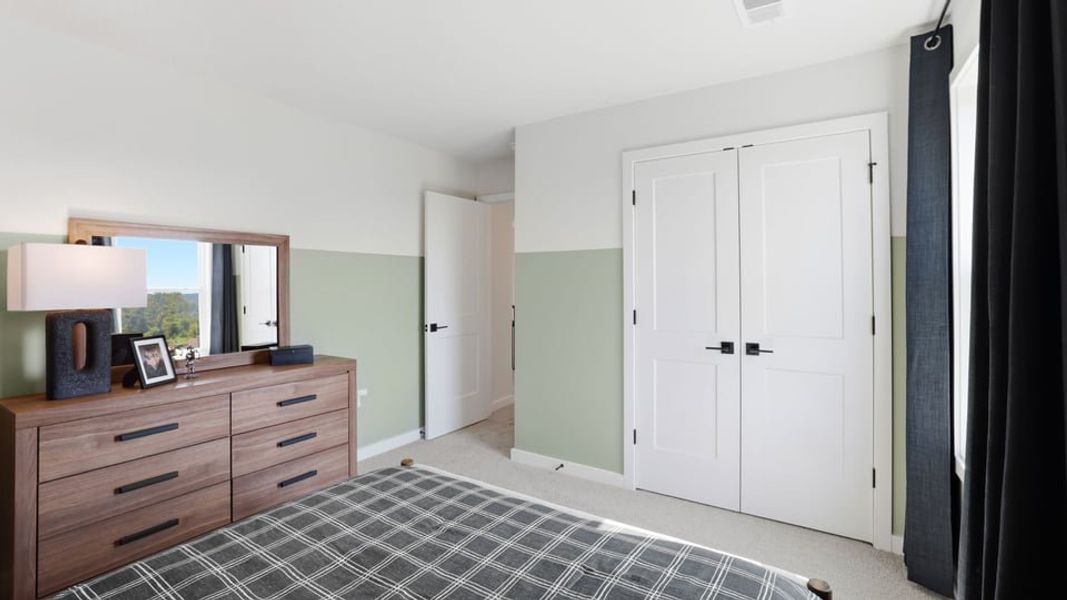 Furnished interior in a model home at Harrison Valley in Simpsonville (Image 22).