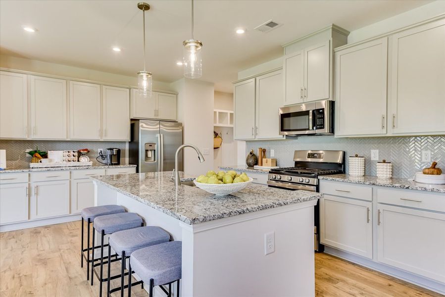 A stunning kitchen crafted for cooking, gathering, and entertaining