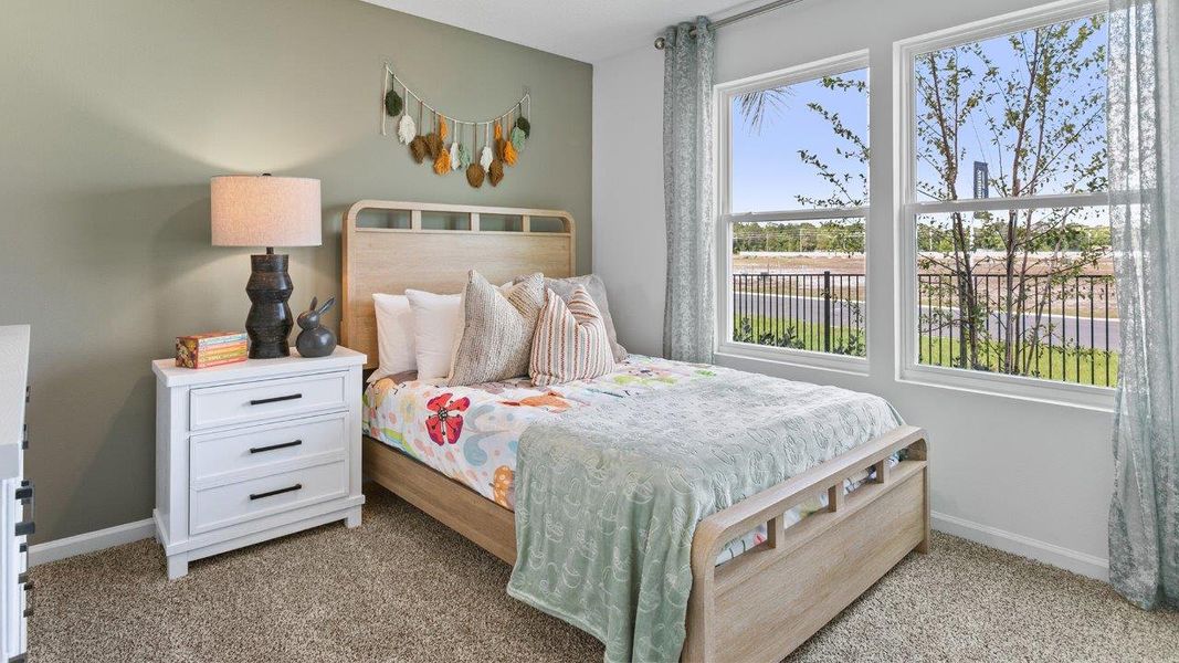 Furnished interior in a model home at Canopy Oaks in Kingsland (Image 12).