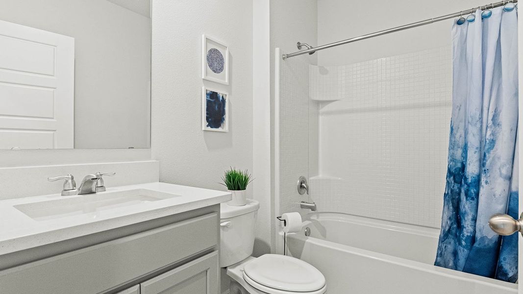 Furnished interior in a model home at Timberwalk in Mount Dora (Image 28).