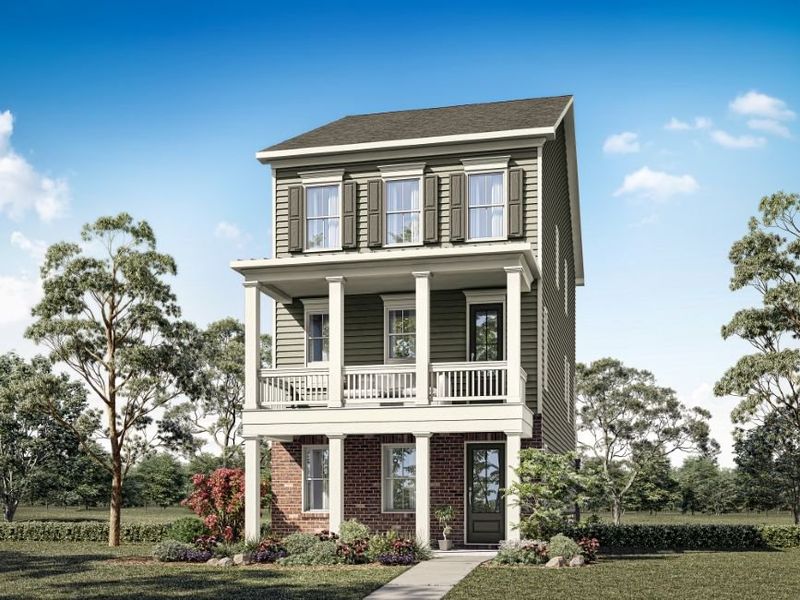 Front exterior of a home in the Archerfield community, located in Smyrna, GA (Image 12).