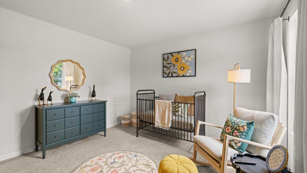 Furnished interior in a model home at Northwoods at Mirror Lake in Villa Rica (Image 30).