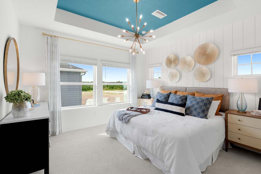 Furnished interior in a model home at Seven Pines 24' Rear Entry Townhomes in Jacksonville (Image 48). Furnished interior in a model home at Seven Pines 24' Rear Entry Townhomes in Jacksonville (Image 48).