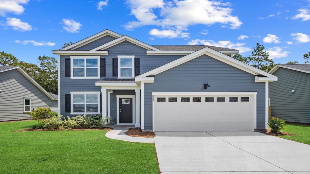 Front exterior of a home in the Laurel Grove community, located in Guyton, GA (Image 4).