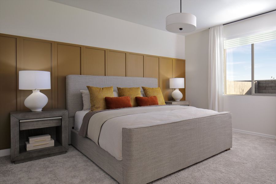 Furnished interior in a model home at Sabino at Wales Ranch in San Tan Valley (Image 4).