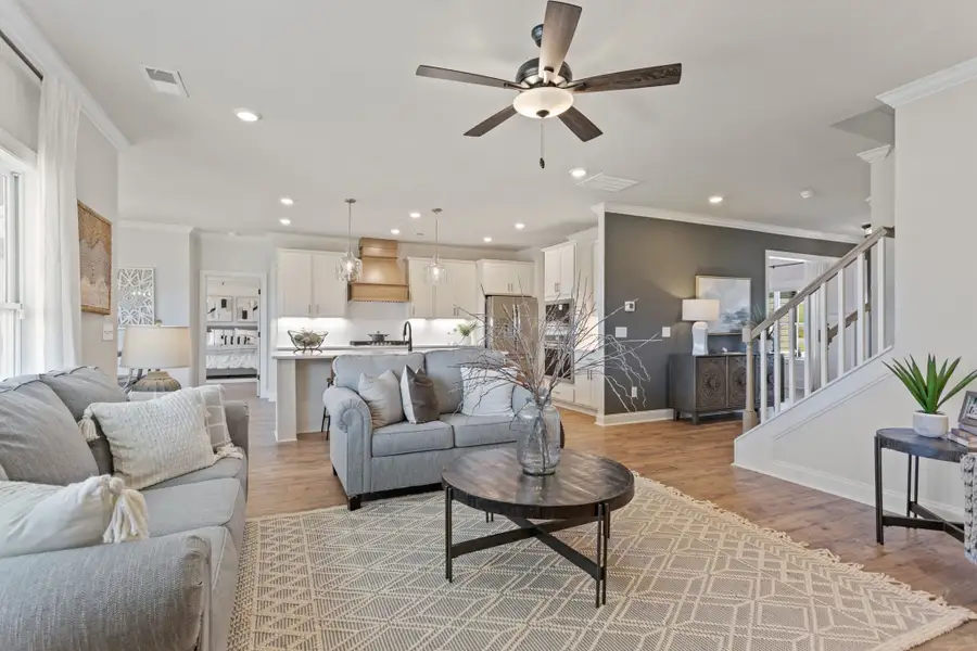 Furnished interior in a model home at Cherokee Knoll in Williamston (Image 8).