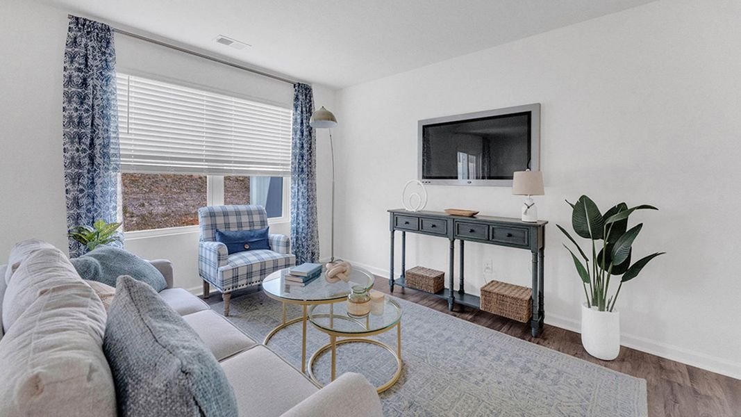 Furnished interior in a model home at Saylor's Place Townhomes in Jonesborough (Image 26).