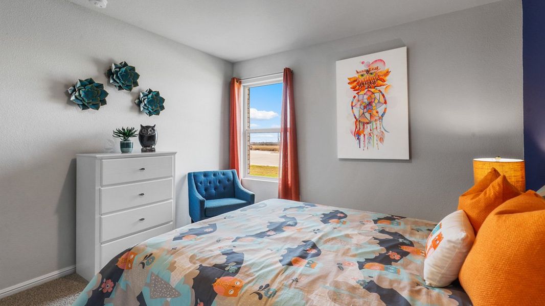 Furnished interior in a model home at The Hills at Reunion in Newark (Image 23).