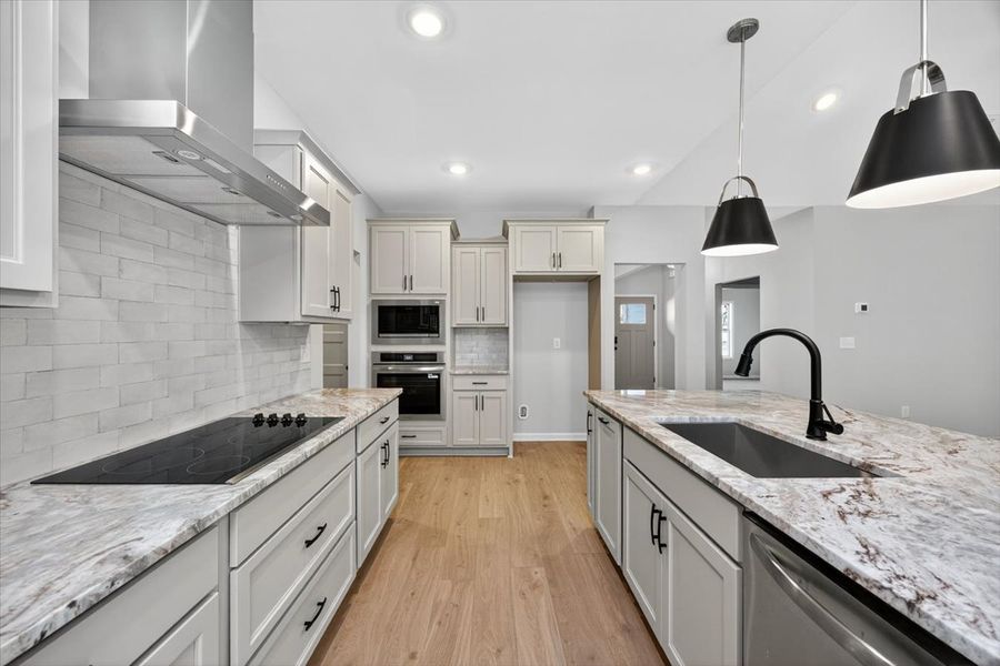 Furnished interior in a model home at Fair Oaks in Thomaston (Image 19).