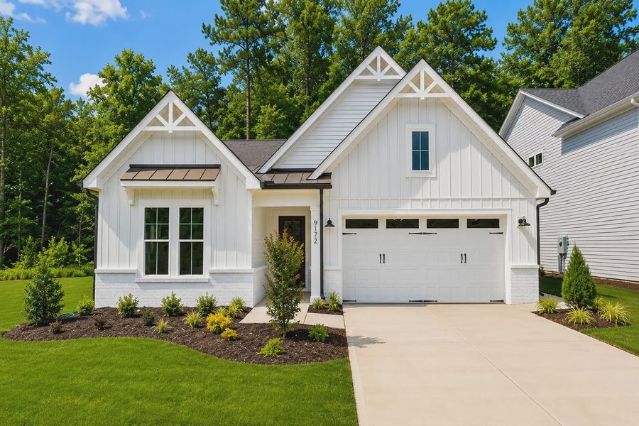 Front exterior of a home in the Kennebec Crossing community, located in Angier, NC (Image 62). Front exterior of a home in the Kennebec Crossing community, located in Angier, NC (Image 62).
