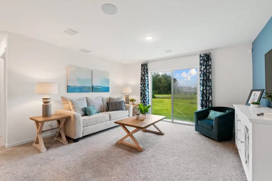 Furnished interior in a model home at Palm Coast in Palm Coast (Image 7).