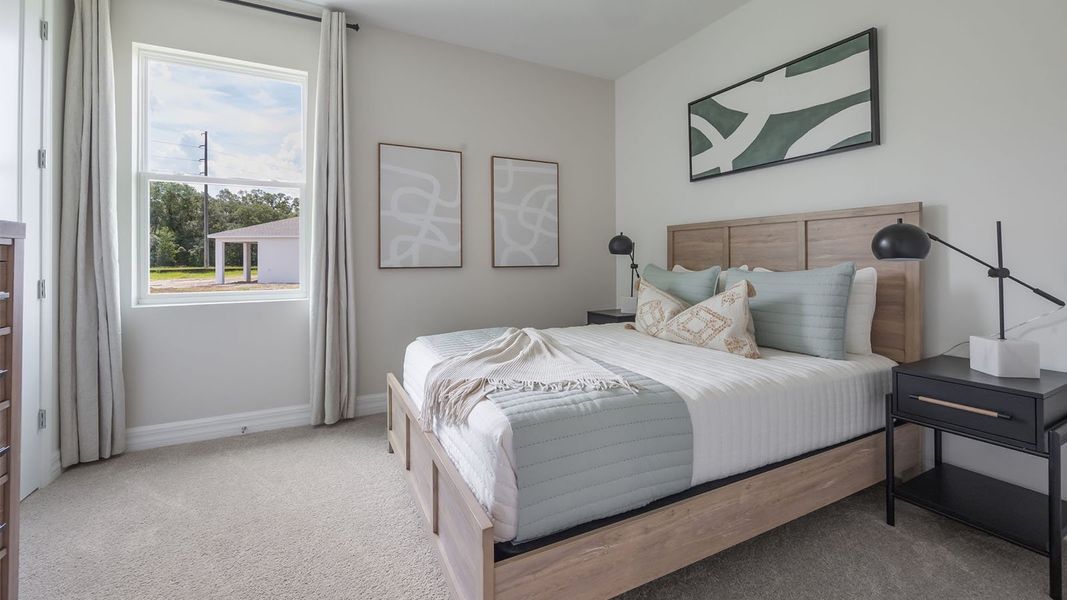 Furnished interior in a model home at Lakes of Mount Dora in Mount Dora (Image 27).