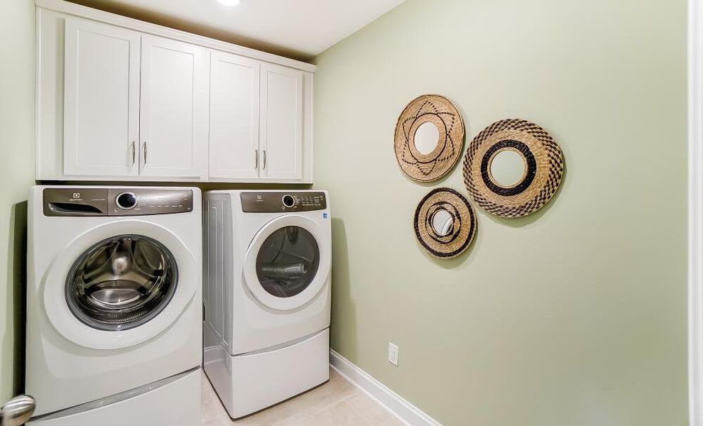 Furnished interior in a model home at Holden Village in Youngsville (Image 26).