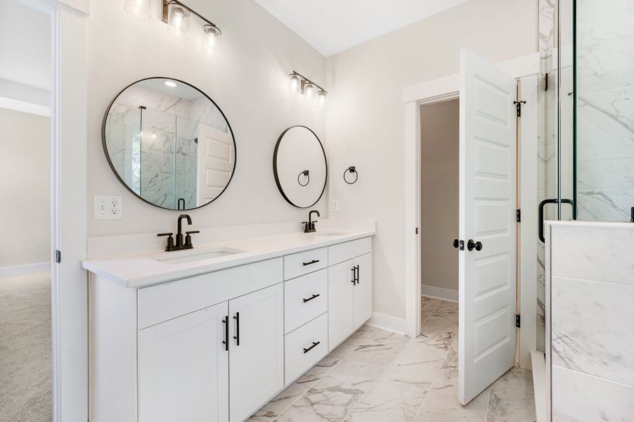 Furnished interior in a model home at Charleston County Homes in North Charleston (Image 5).