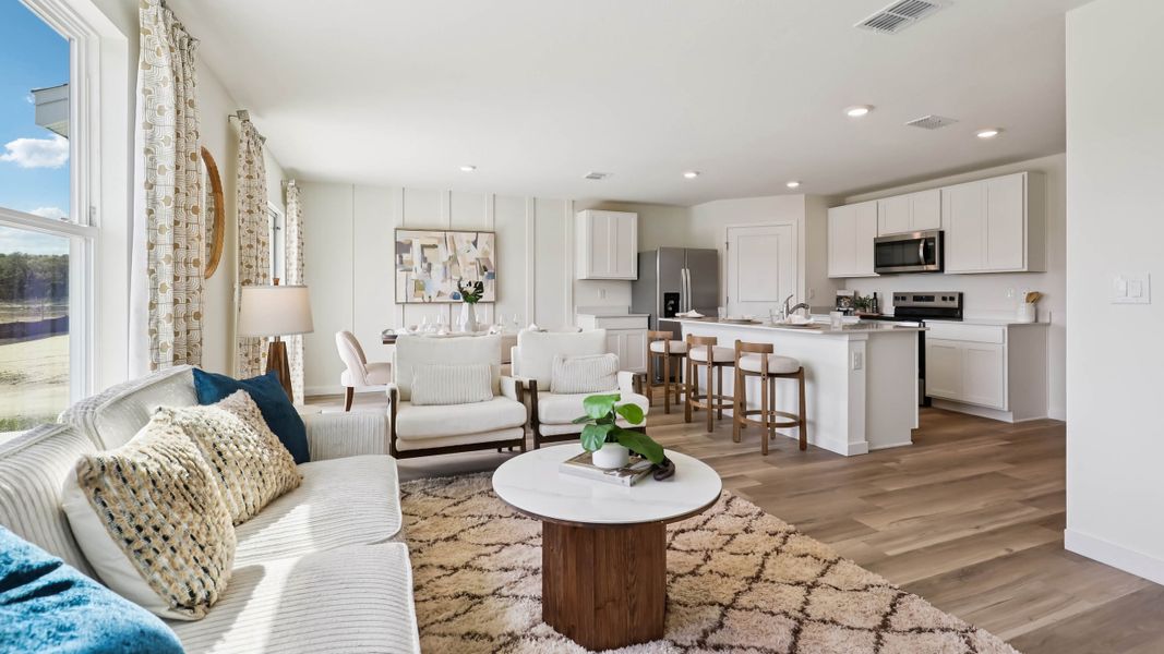 Furnished interior in a model home at Somerset Bay in Spring Hill (Image 15).