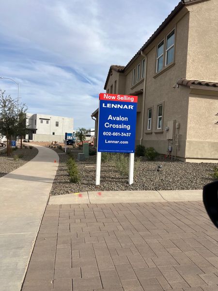 Elegant homes in Avalon Crossing by Lennar, featuring modern design and landscaped paths in Mesa, AZ. Elegant homes in Avalon Crossing by Lennar, featuring modern design and landscaped paths in Mesa, AZ.