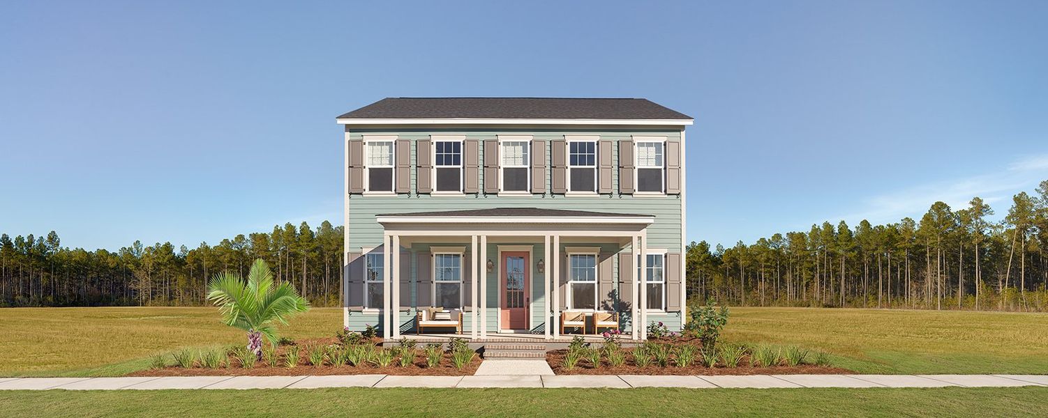 Front exterior of a home in the Midtown at Nexton community, located in Summerville, SC (Image 3).
