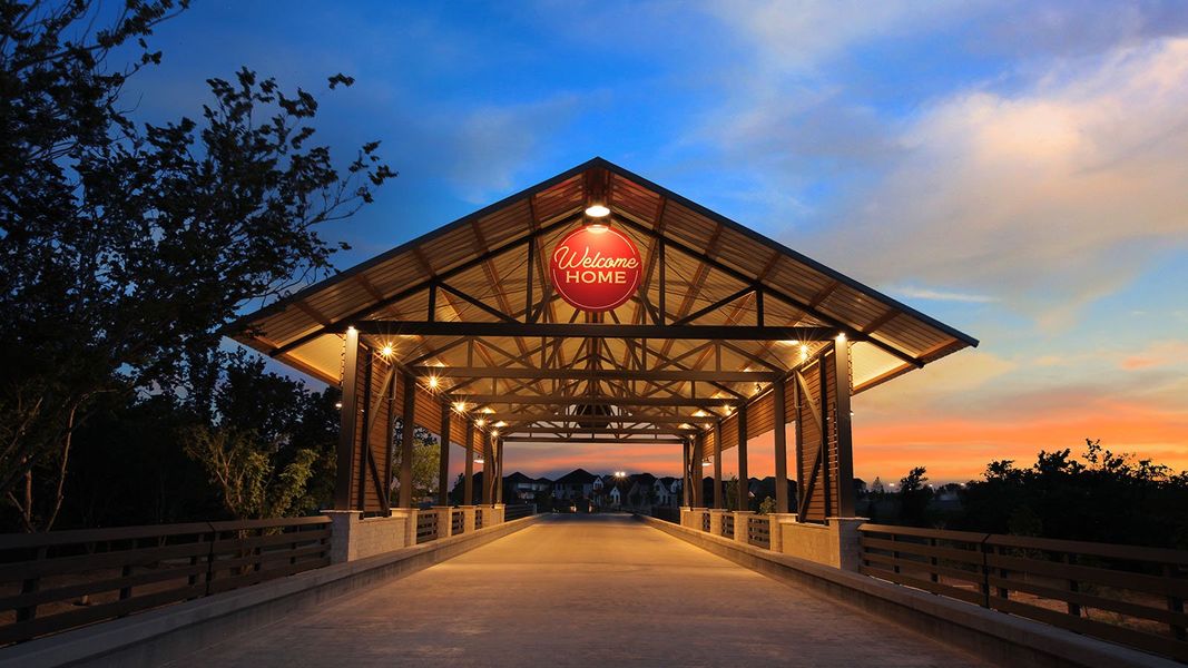 Front exterior of a home in the Treeline community, located in Justin, TX (Image 15).