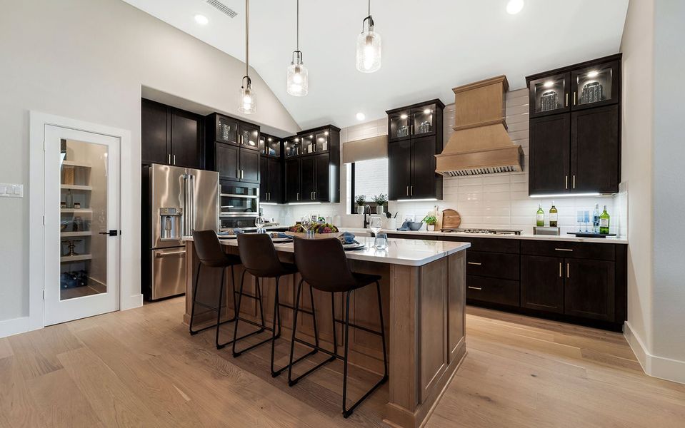 Furnished interior in a model home at Green Meadows in Celina (Image 27).