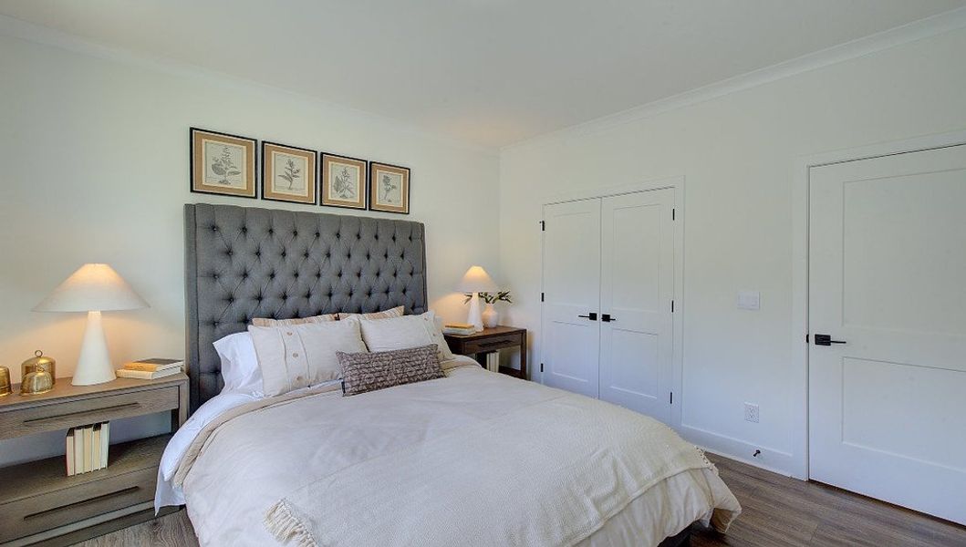 Furnished interior in a model home at Pleasant Grove in Weaverville (Image 24).