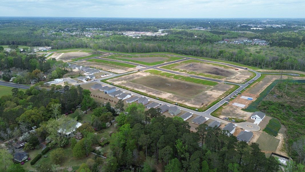 Site preparation and early development at The Bluffs at Mill Creek in Florence, SC (Image 22). Site preparation and early development at The Bluffs at Mill Creek in Florence, SC (Image 22).