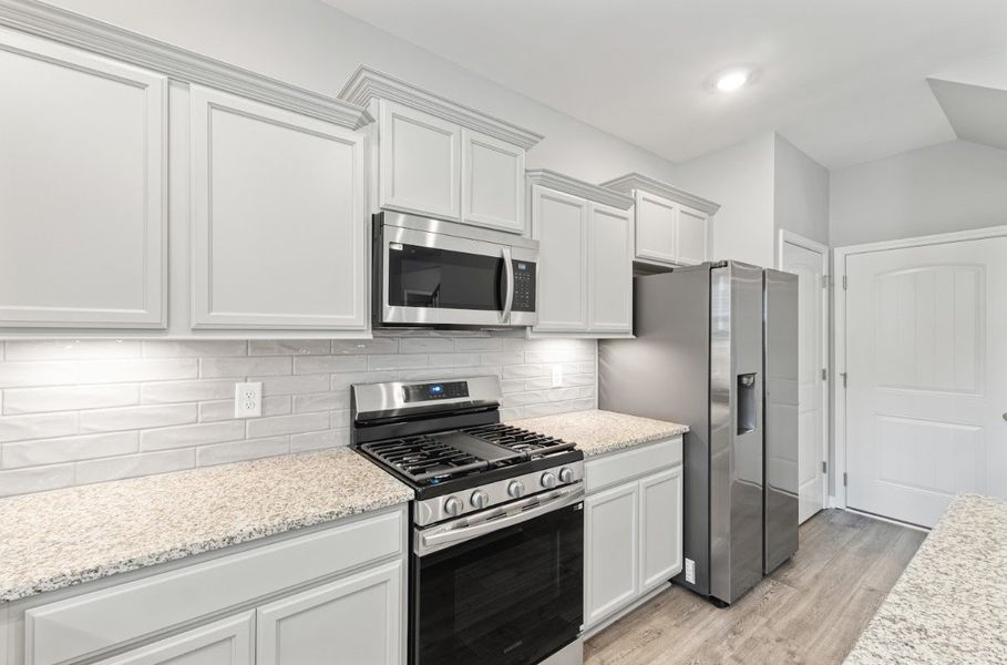 Furnished interior in a model home at Robinson Meadows in Murfreesboro (Image 6).