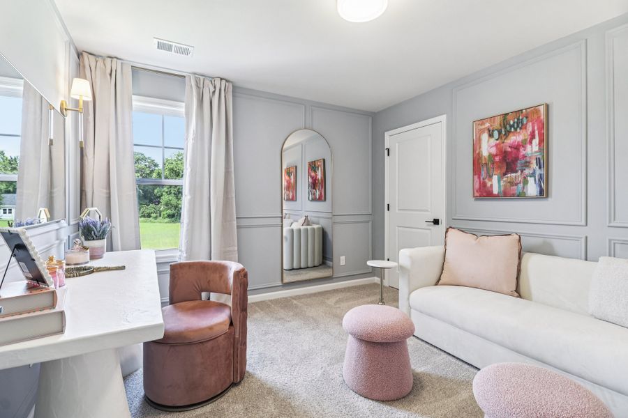 Furnished interior in a model home at Dunbar Village in Cayce (Image 19).