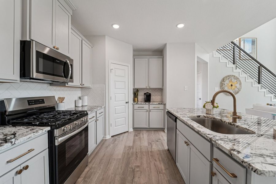 Bluestem Model Home - Matagorda - Kitchen