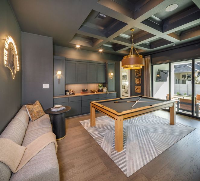 Furnished interior in a model home at Two Step Farm in Montgomery (Image 16).