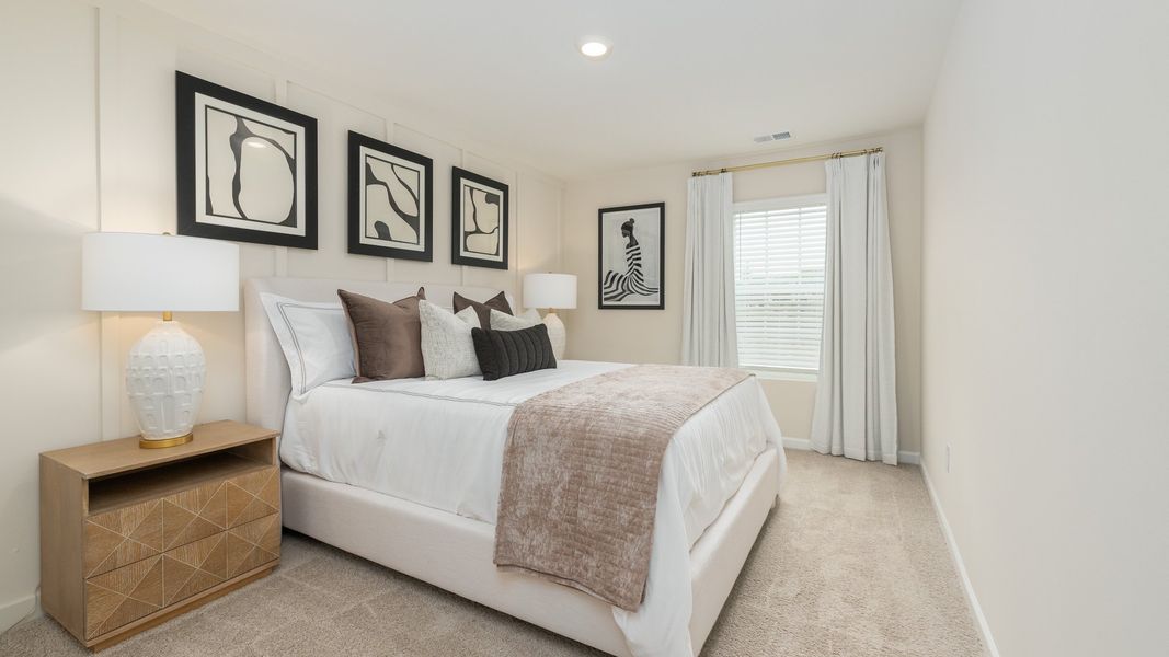 Furnished interior in a model home at Sherwood Manor in College Park (Image 23).