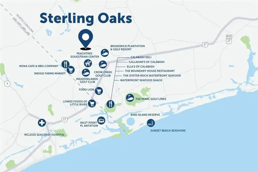 LIVE MINUTES FROM CALABASH, BEACHES, DINING, SHOPPING, AND DAILY CONVENIENCES LIVE MINUTES FROM CALABASH, BEACHES, DINING, SHOPPING, AND DAILY CONVENIENCES