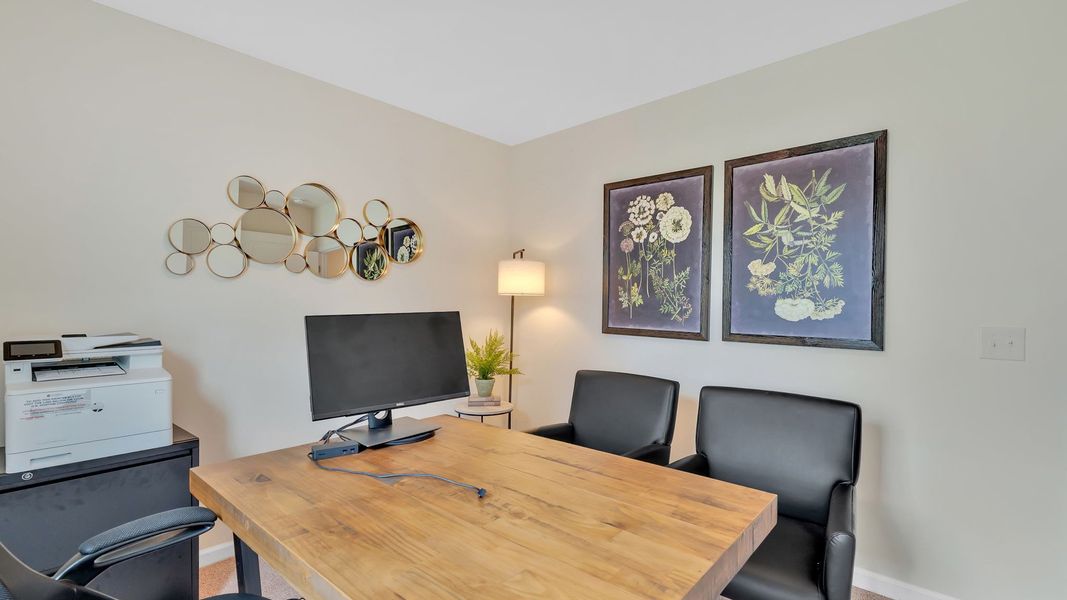 Furnished interior in a model home at Clearwater Springs in Johnson City (Image 18).