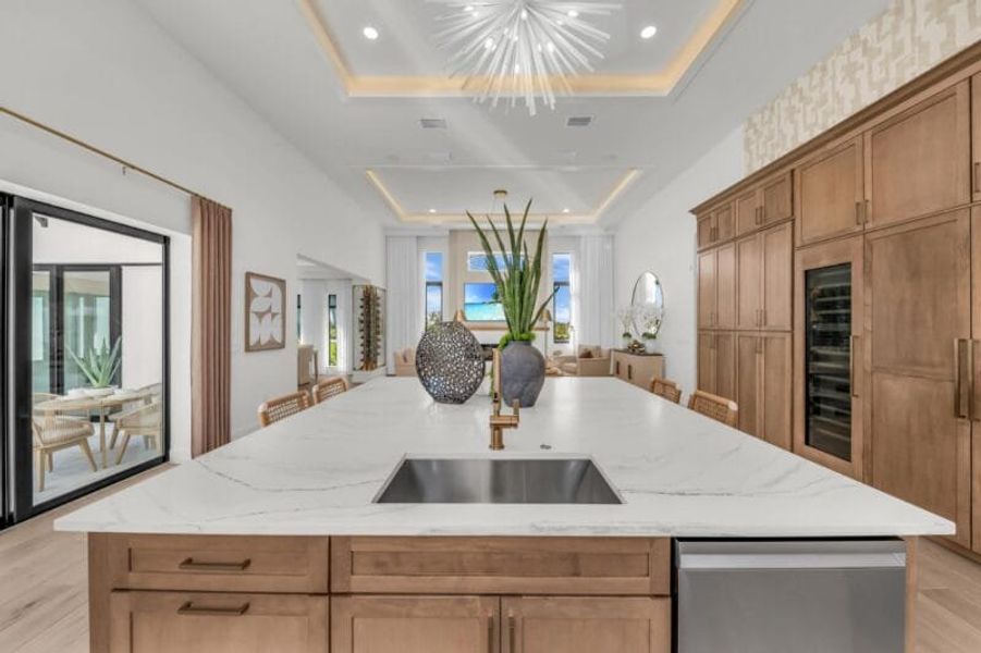 Furnished interior in a model home at Aqua in Bradenton (Image 58). Furnished interior in a model home at Aqua in Bradenton (Image 58).